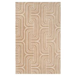 Oasis Tan Geometric Rug