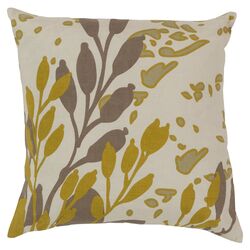 Branch Pillow in Oyster Gray