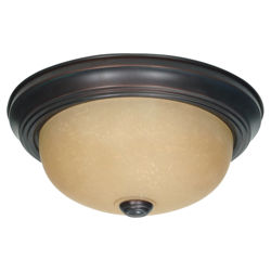 Jessica 2 Light Flush Mount in Mahogany Bronze Jessica 2 Light Flush Mount in Mahogany Bronze