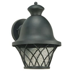 Laurie 1 Light Wall Lantern Black in Black Laurie 1 Light Wall Lantern Black in Black