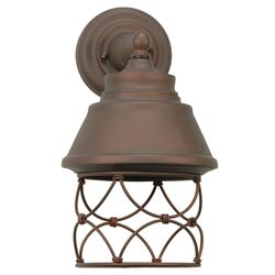 Patricia 1 Light Wall Lantern in Old Bronze