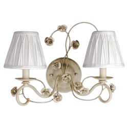Turville 2 Light Wall Sconce in Meringue