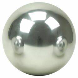 Aluminum Sphere in Chrome