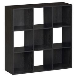 9 Cube Storage Case in Black Ebony Ash