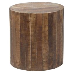 Round Stool in Natural