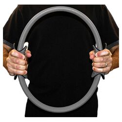 Deluxe Pilates Exercise Ring in Gray