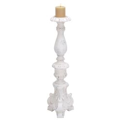 Candle Holder in White