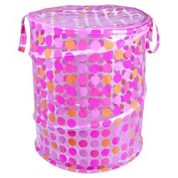 Bongo Dots Storage Bag in Pink & Orange
