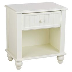 Westfield Youth 1 Drawer Nightstand in White
