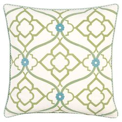 Bradshaw Layered Pillow in Filly White