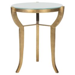 Ormond End Table in Gold