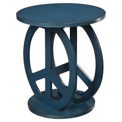 End Table in Burnished Royal Blue