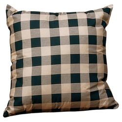 Northern Exposure Square Pillow in Green
