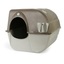 Self Cleaning Litter Box in Brown
