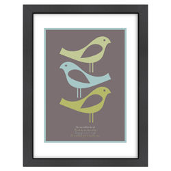 Three Little Birds Wall Art Three Little Birds Wall Art