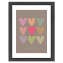 Love Thee Hearts Wall Art Love Thee Hearts Wall Art