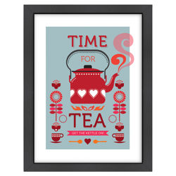 Time for Tea Wall Art Time for Tea Wall Art