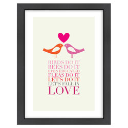 Birds Do It Wall Art Birds Do It Wall Art