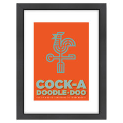 Cock-A- Doodle-Doo Wall Art Cock-A- Doodle-Doo Wall Art