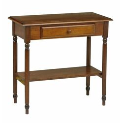 Knob Hill Foyer Console Table in Antique Cherry