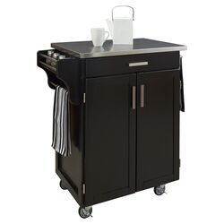 Killington Kitchen Cart in Black