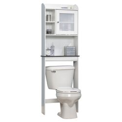 Caraway Bathroom Etagere in Soft White
