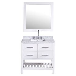 Washington Double Vanity Set in Espresso