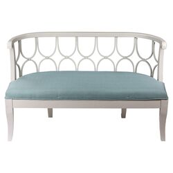 Chic Entryway Bench in Blue