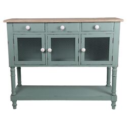 Console Table in Green