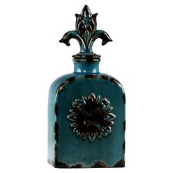 Ceramic Vase in Vintage Blue
