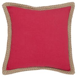 Sweet Sorona Decorative Pillow in Red (Set of 2)