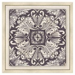Patterns of Passion Plum Delft Tiles I Wall Art