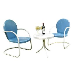 Griffith 3 Piece Seating Group in Sky Blue