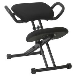 Knee Computer Office Chair in Black