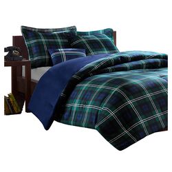 Brody Comforter Set in Blue