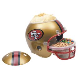 NFL San Francisco 49ers Snack Helmet