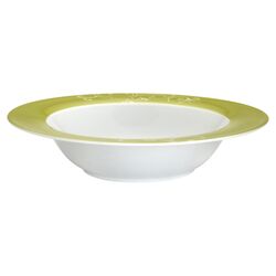 Rachael Ray Curly-Q Pasta Bowl in Green (Set of 4)