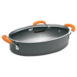 Rachael Ray 5 Qt. Saute Pan with Lid in Gray