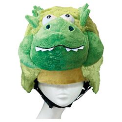 Alligator Helmet Cover in Green
