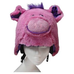 Poppi Pig Helmet Cover in Pink