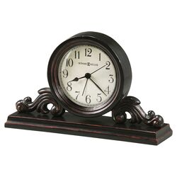 Bishop Alarm Clock in Worn Black