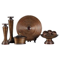 9 Piece Accessory Group Set in Bronze