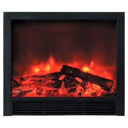 Widescreen Electric Insert Fireplace in Black