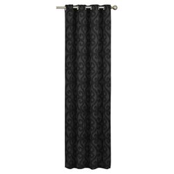 Patricia Curtain Panel in Black