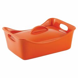 Rachael Ray 3.5 Qt. Casserole with Lid in Orange