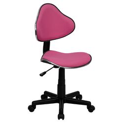 Student Mid-Back Task Chair in Pink