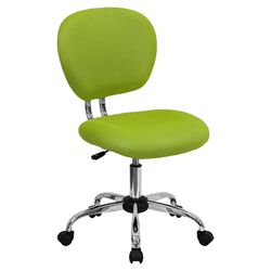 Mid-Back Mesh Task Chair in Apple Green