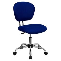 Mid-Back Mesh Task Chair in Blue