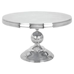 Coffee Table in Polished Aluminum