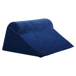 Bed Wedge Pillow in Blue